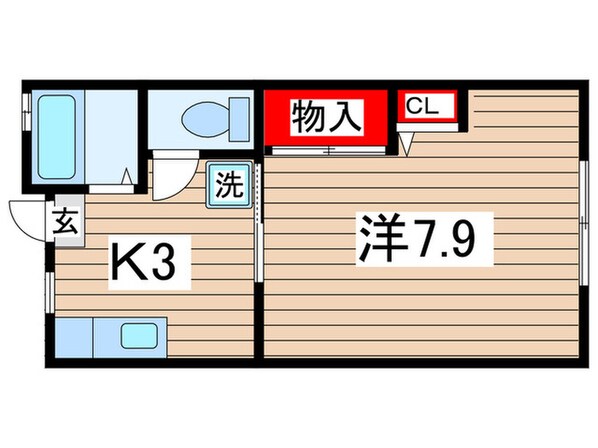 松本荘の物件間取画像